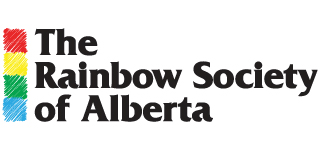 The Rainbow Society of Alberta Charity Logo